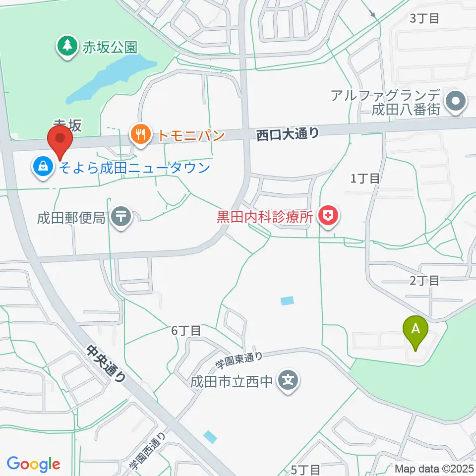 島村楽器 成田ボンベルタ店周辺のホテル一覧地図