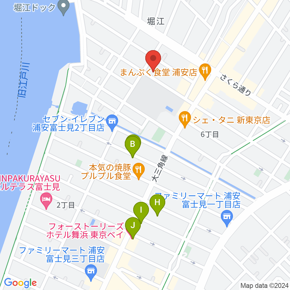 STUDIO NOB周辺のホテル一覧地図