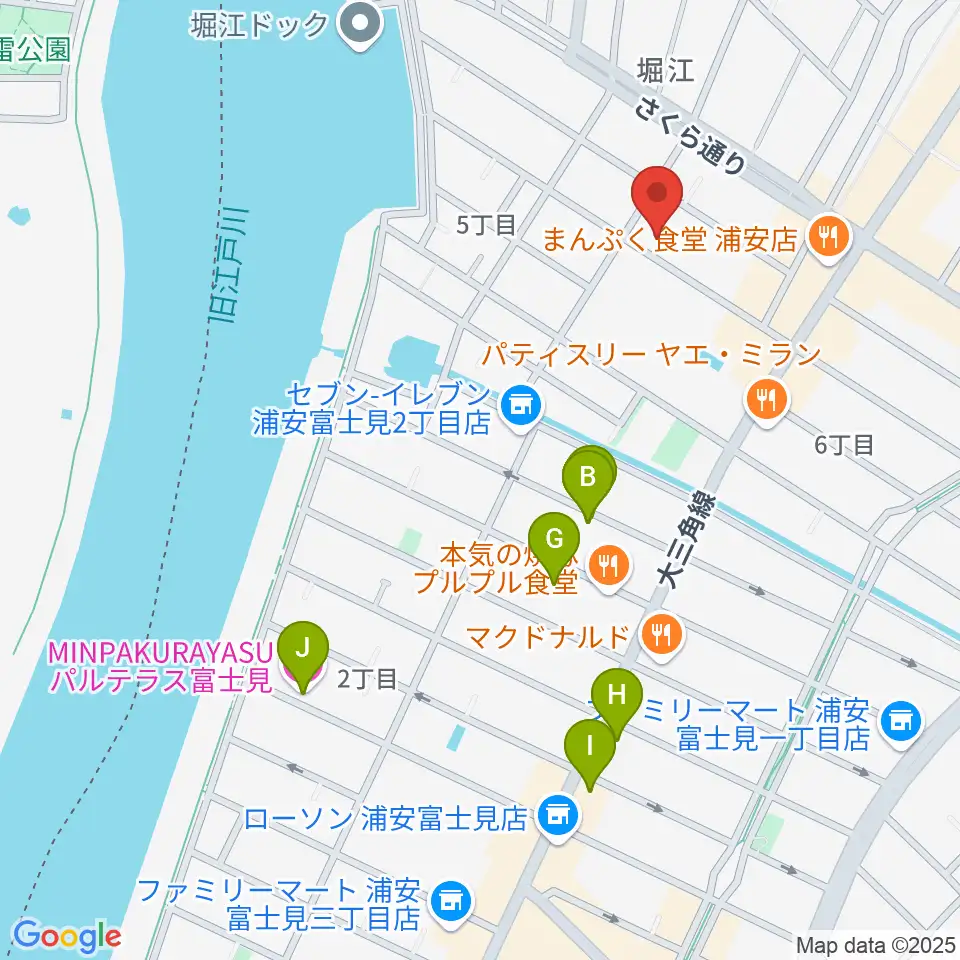 STUDIO NOB周辺のホテル一覧地図