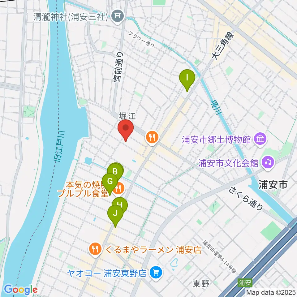 STUDIO NOB周辺のホテル一覧地図