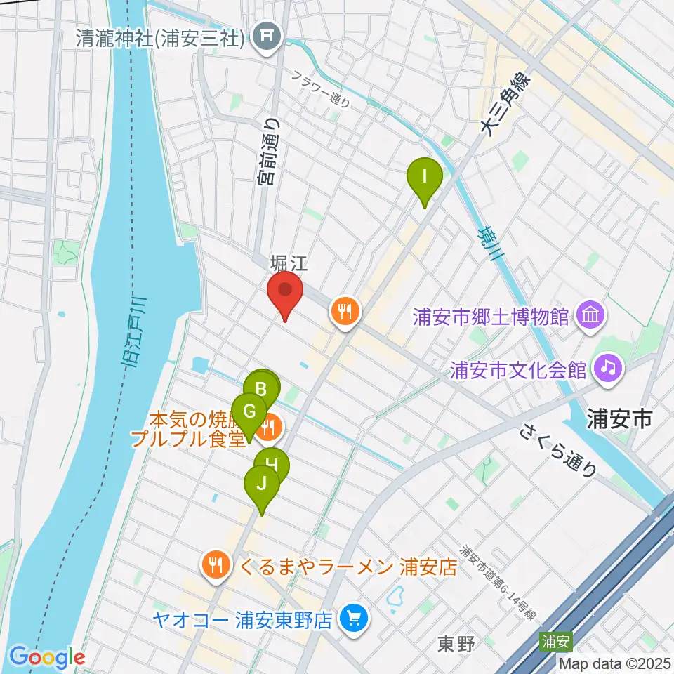 STUDIO NOB周辺のホテル一覧地図