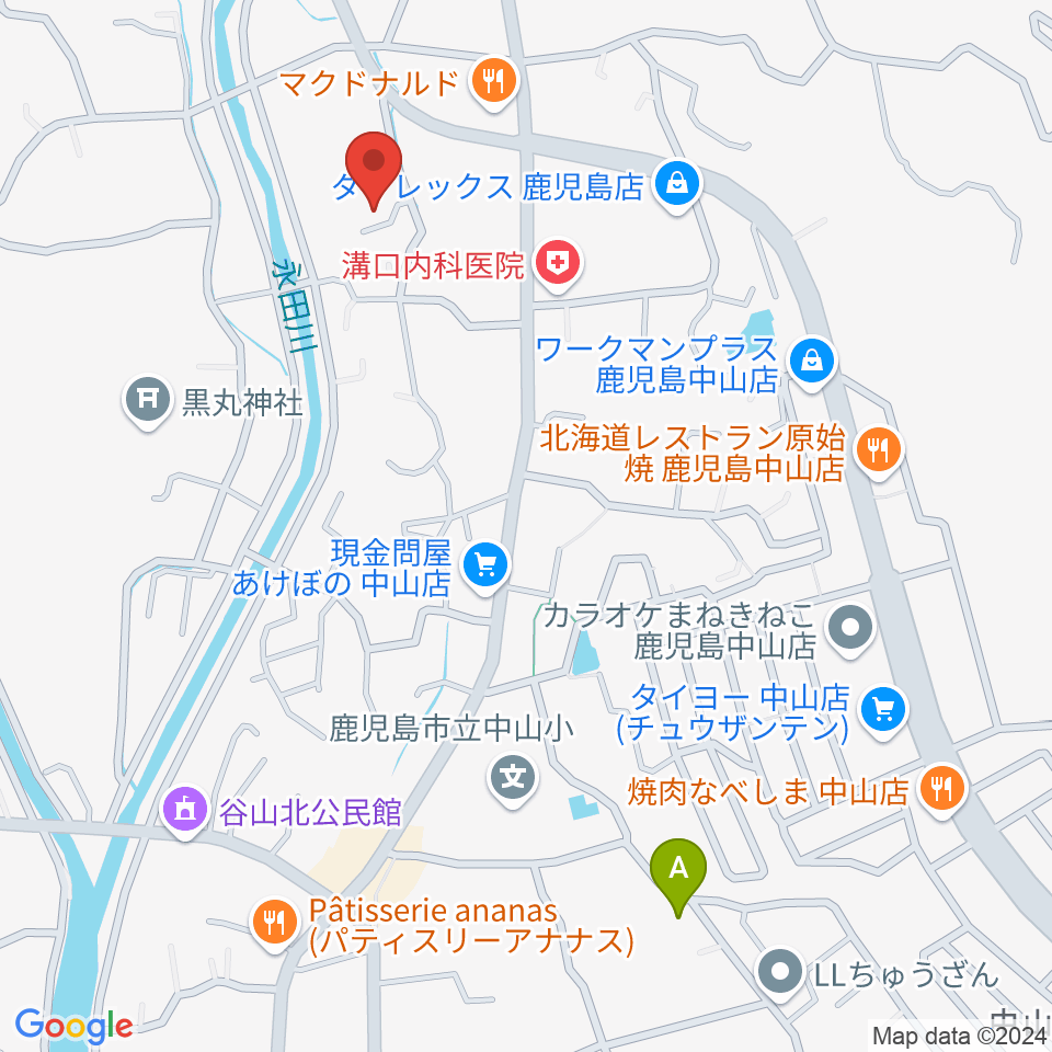 チンパンジースタジオ周辺のホテル一覧地図