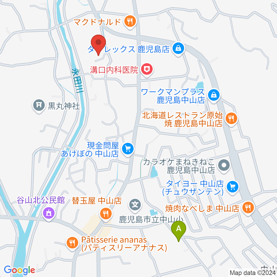 チンパンジースタジオ周辺のホテル一覧地図