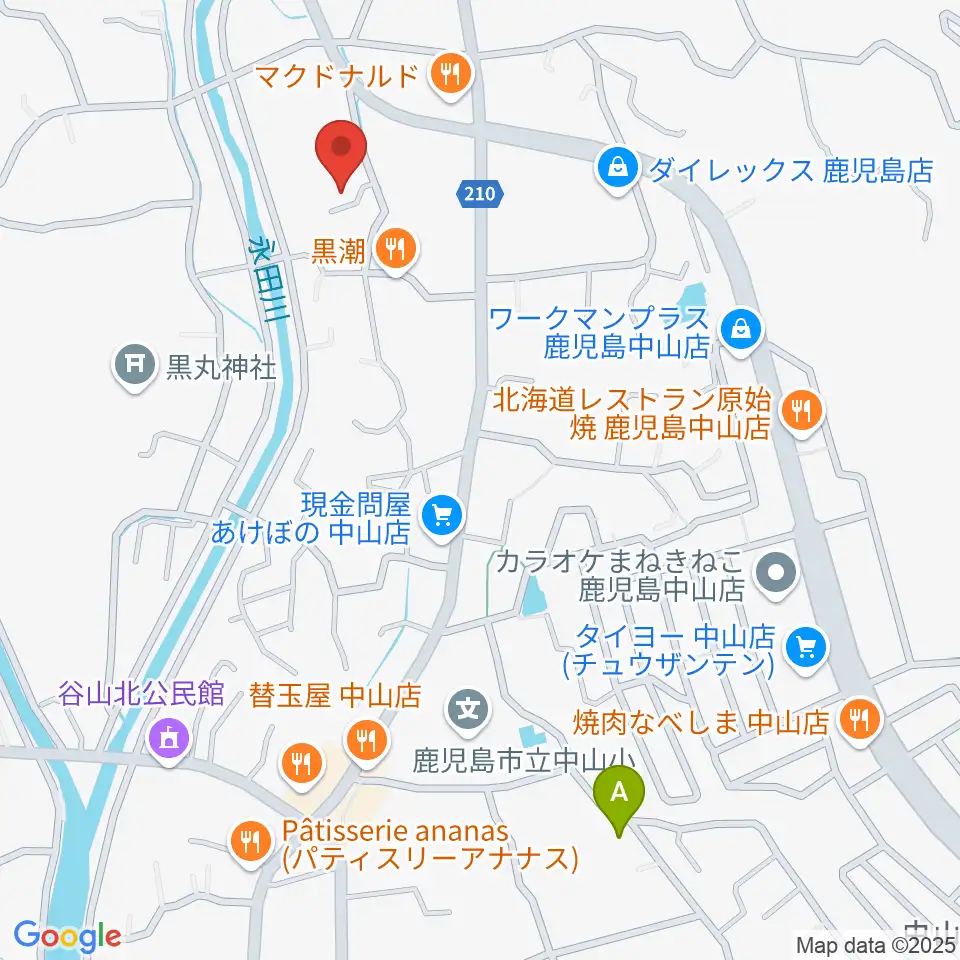 チンパンジースタジオ周辺のホテル一覧地図