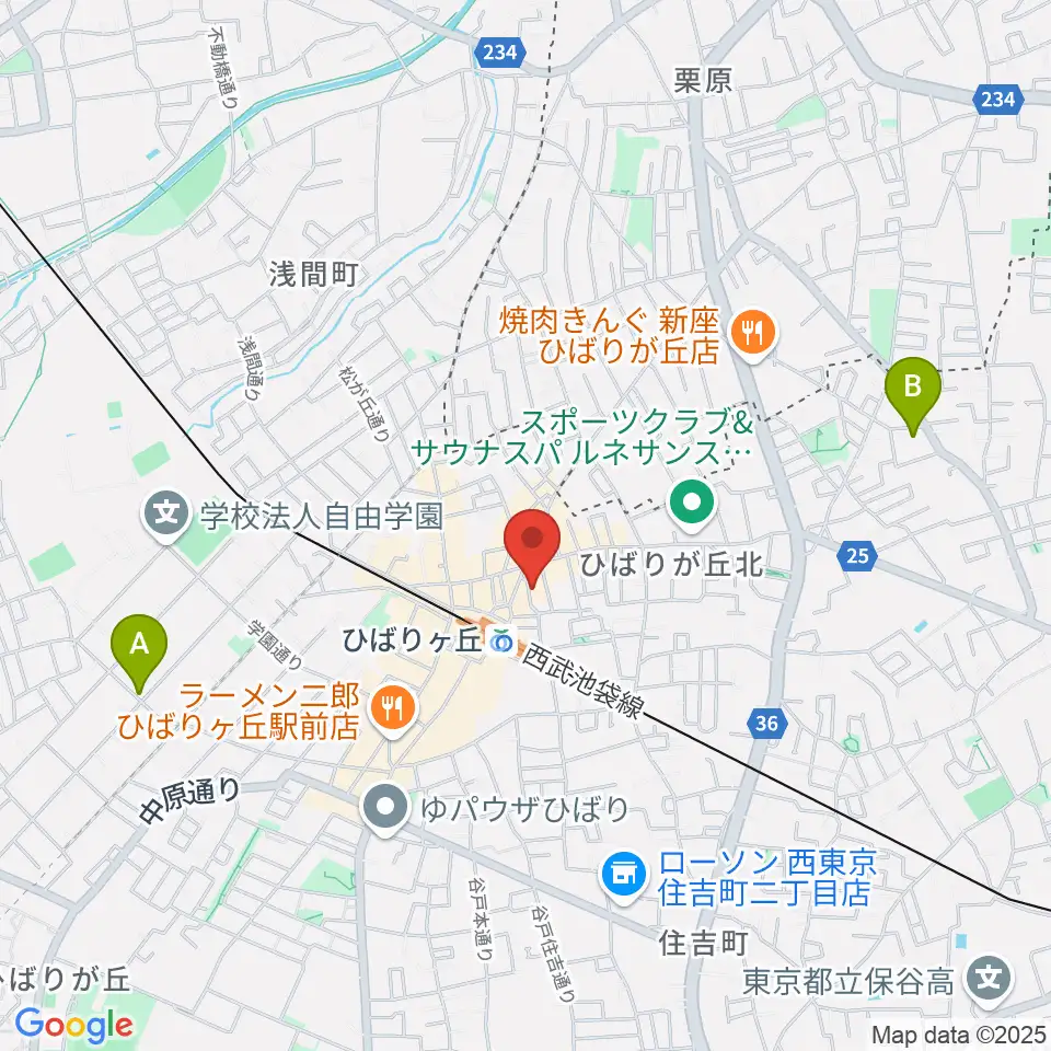 STUDIO VITO周辺のホテル一覧地図