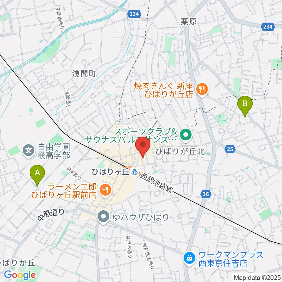 STUDIO VITO周辺のホテル一覧地図