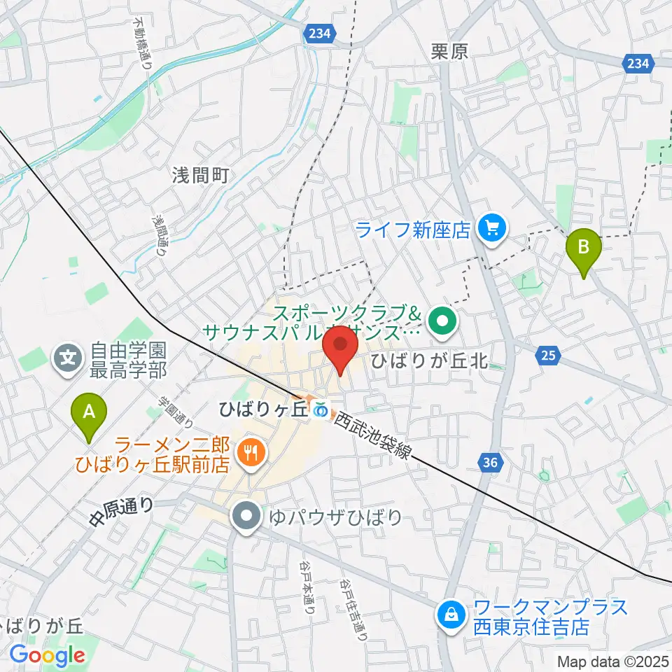 STUDIO VITO周辺のホテル一覧地図
