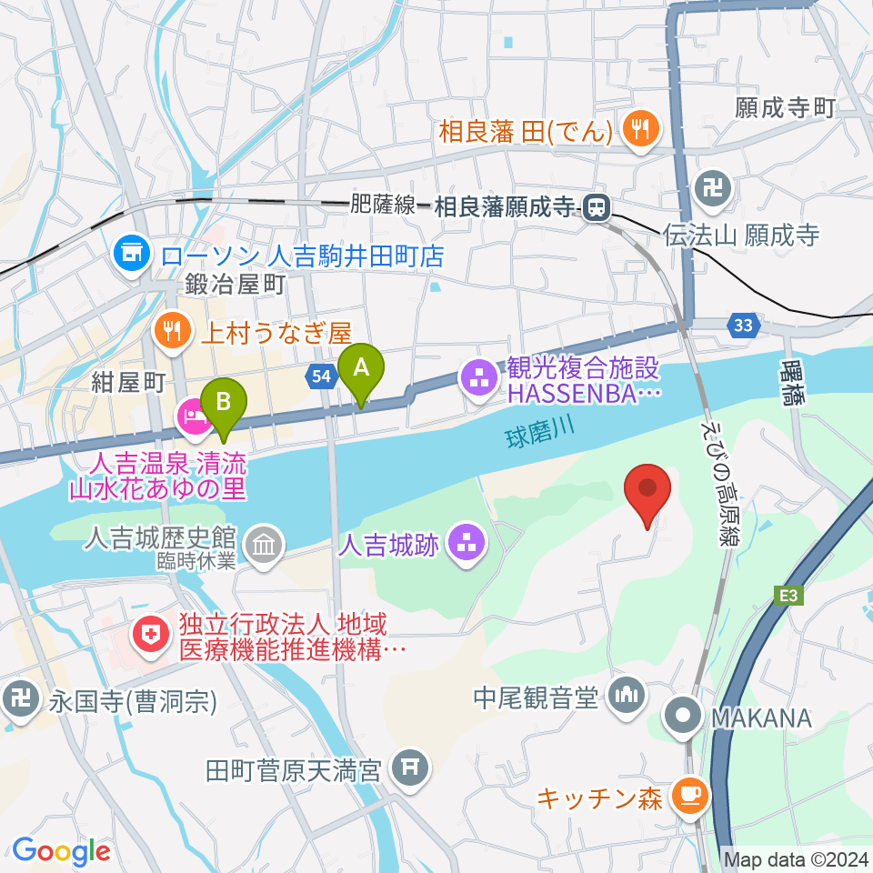 DOTs SOUND周辺のホテル一覧地図