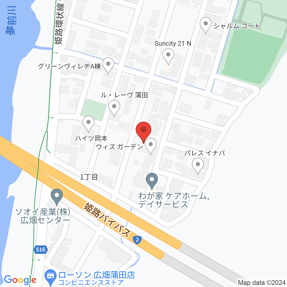 ルフォンク周辺のホテル一覧地図