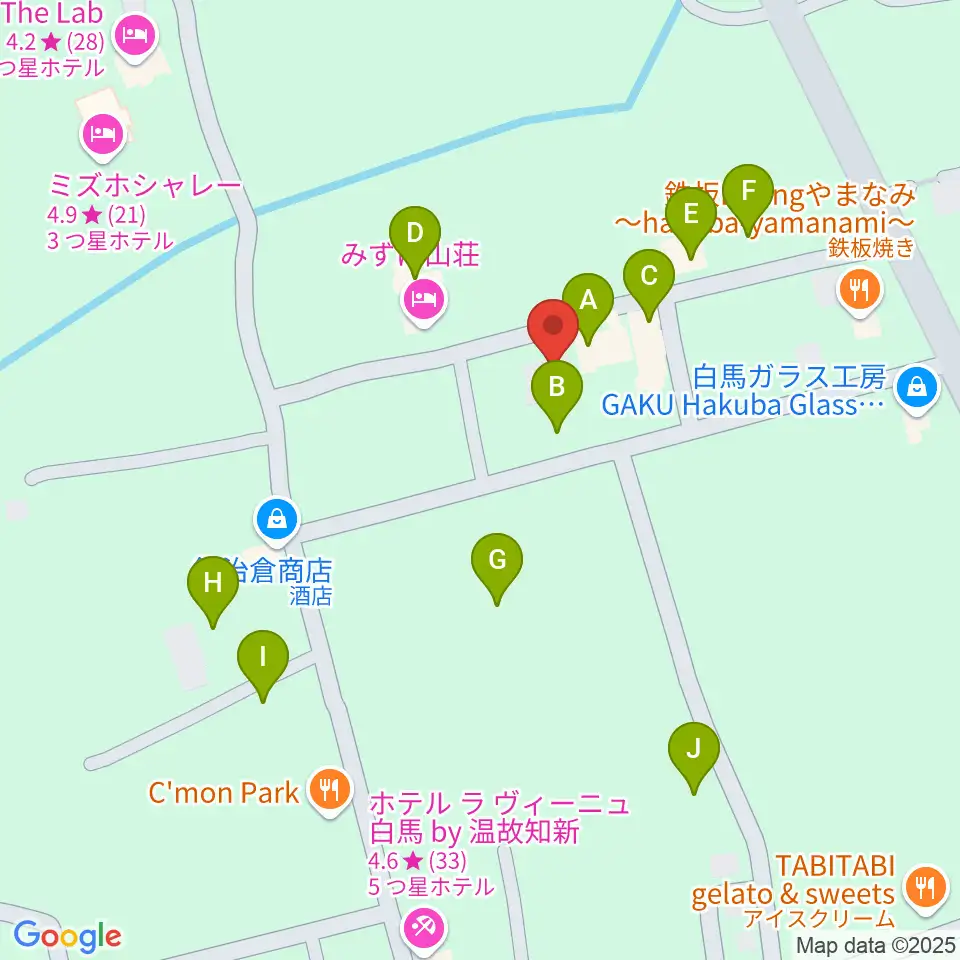 エルマージョ周辺のホテル一覧地図