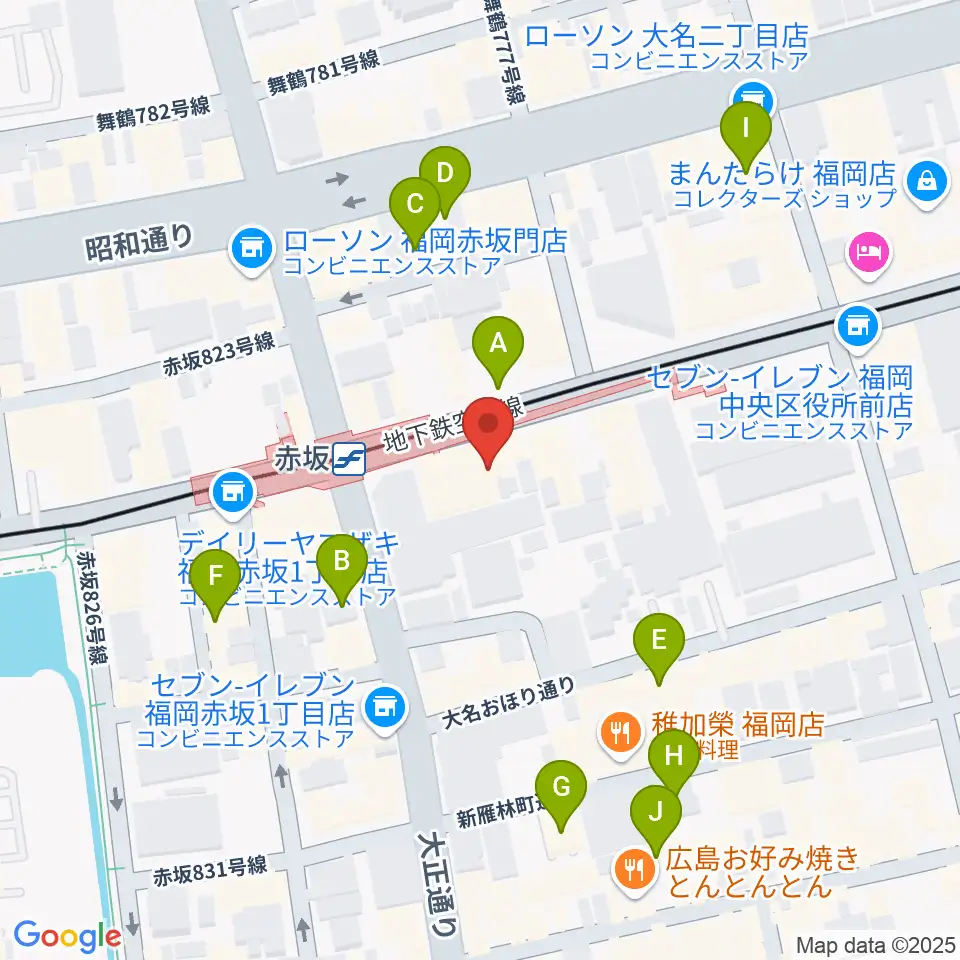 ENOTN Akasaka Studio周辺のホテル一覧地図