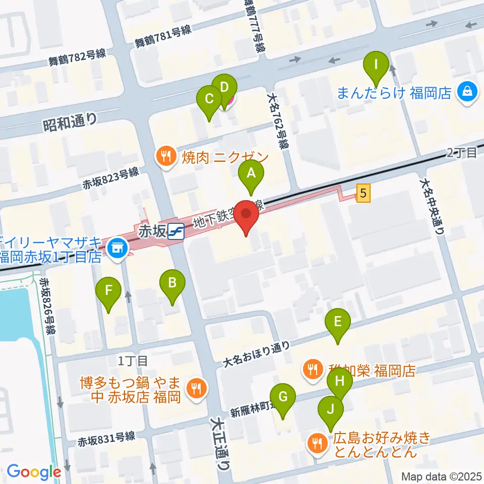 ENOTN Akasaka Studio周辺のホテル一覧地図