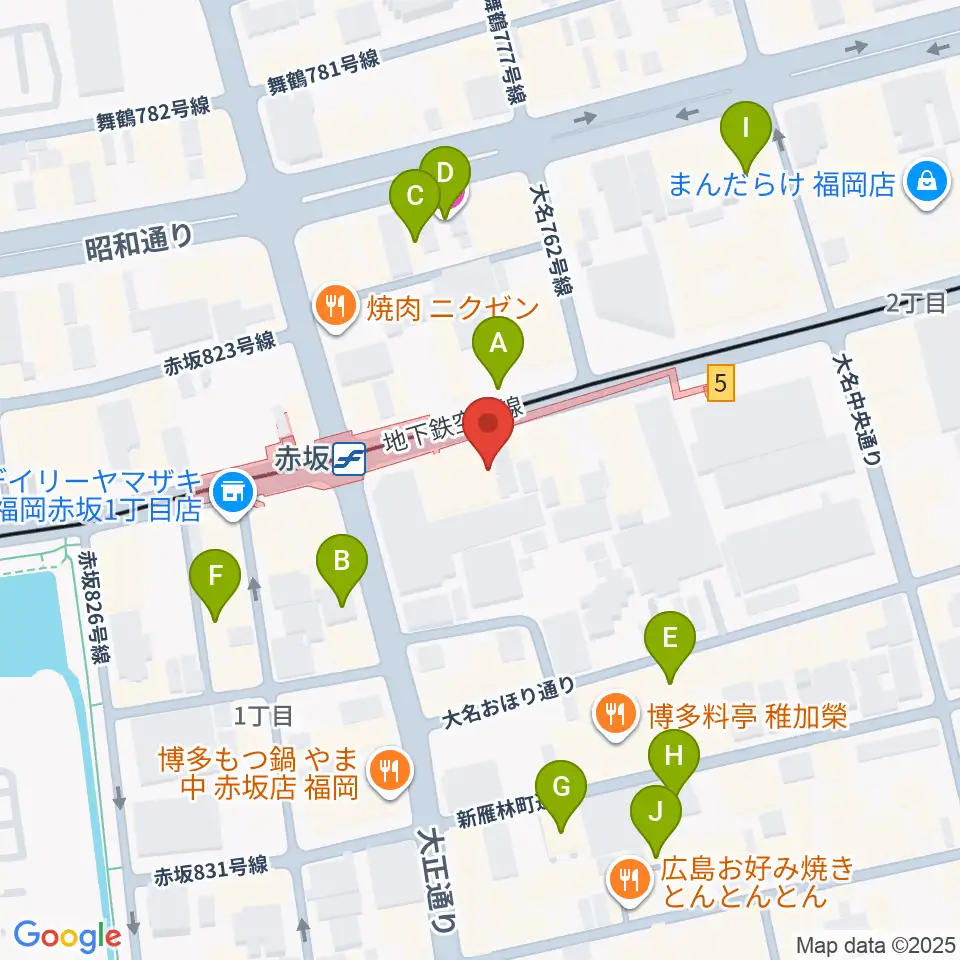 ENOTN Akasaka Studio周辺のホテル一覧地図