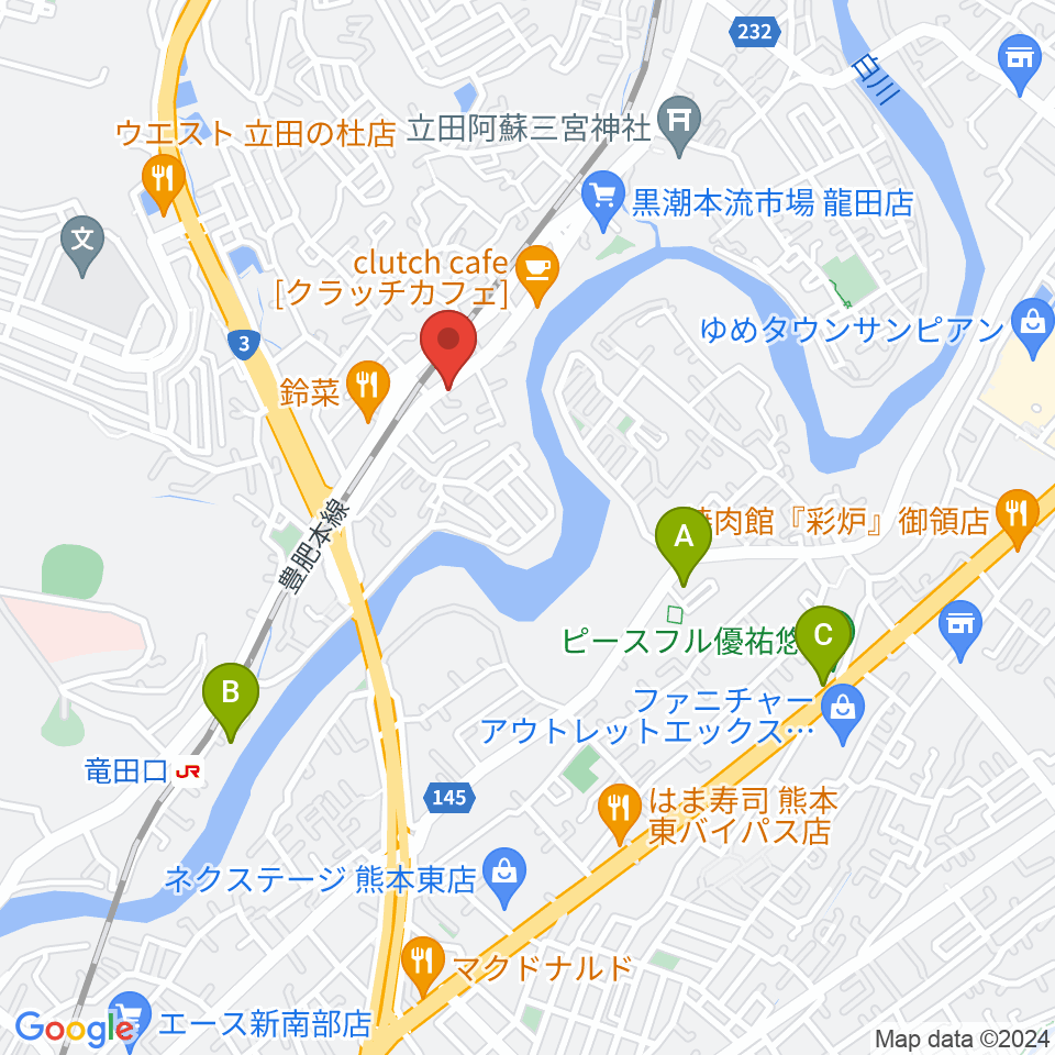 ミュージックスタジオ マーチ周辺のホテル一覧地図