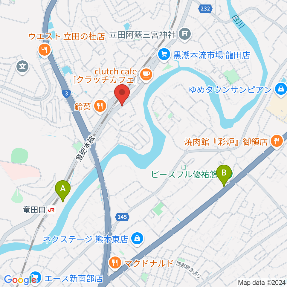 ミュージックスタジオ マーチ周辺のホテル一覧地図