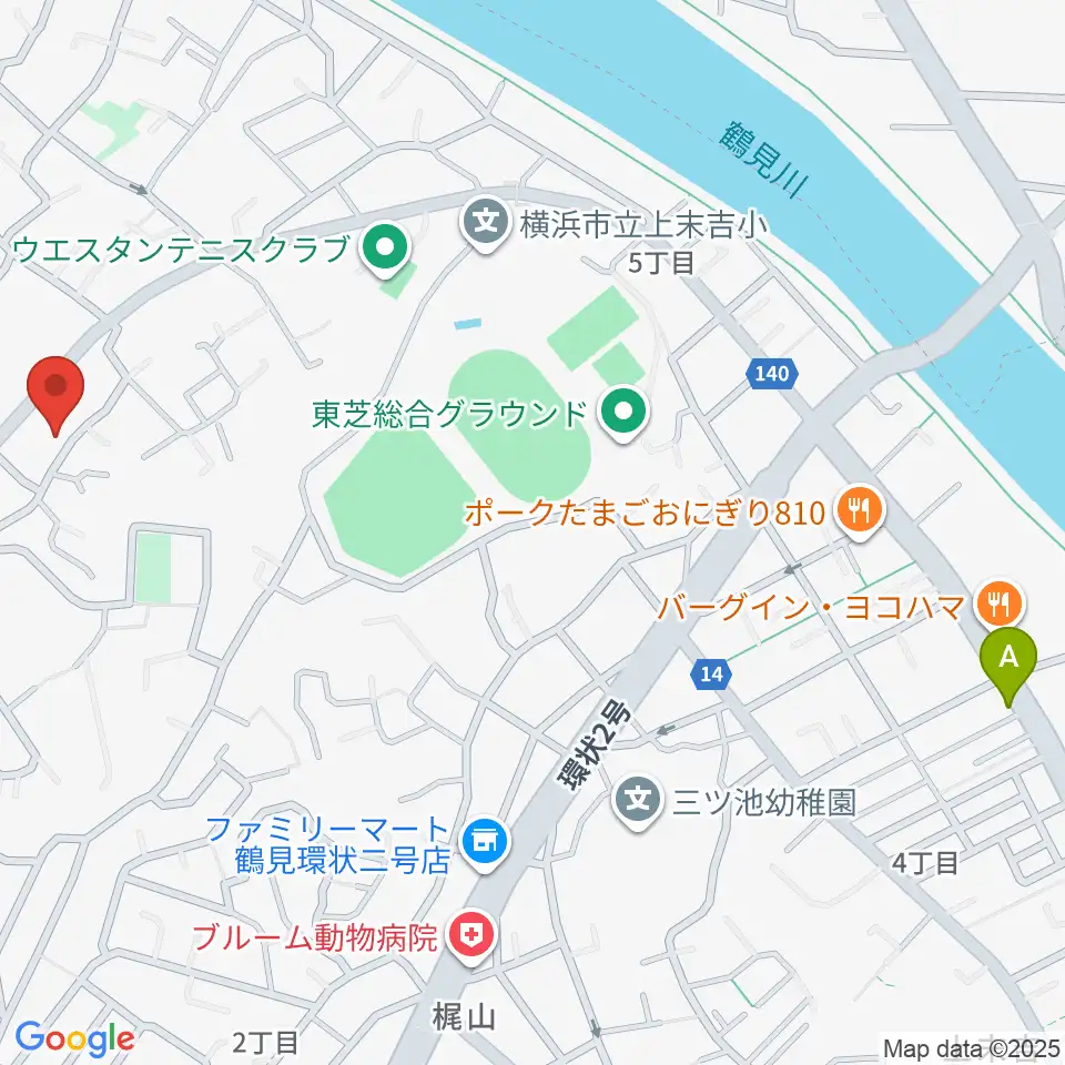 アオバ楽器 フレンド教室周辺のホテル一覧地図