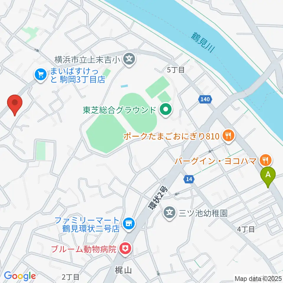 アオバ楽器 フレンド教室周辺のホテル一覧地図