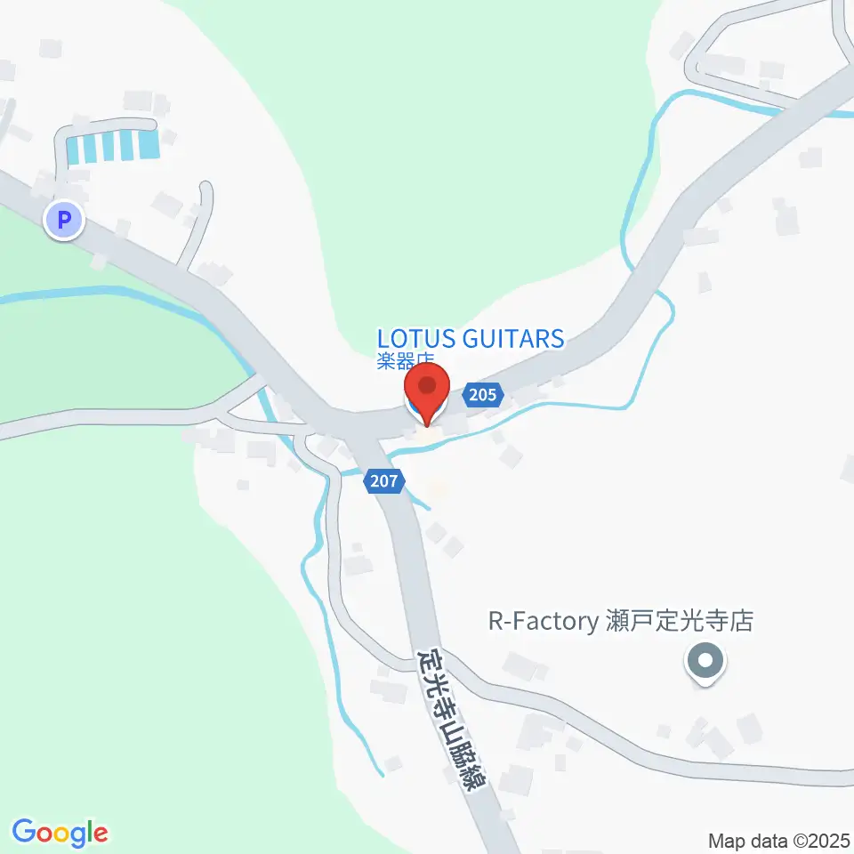 LOTUS GUITARS周辺のホテル一覧地図