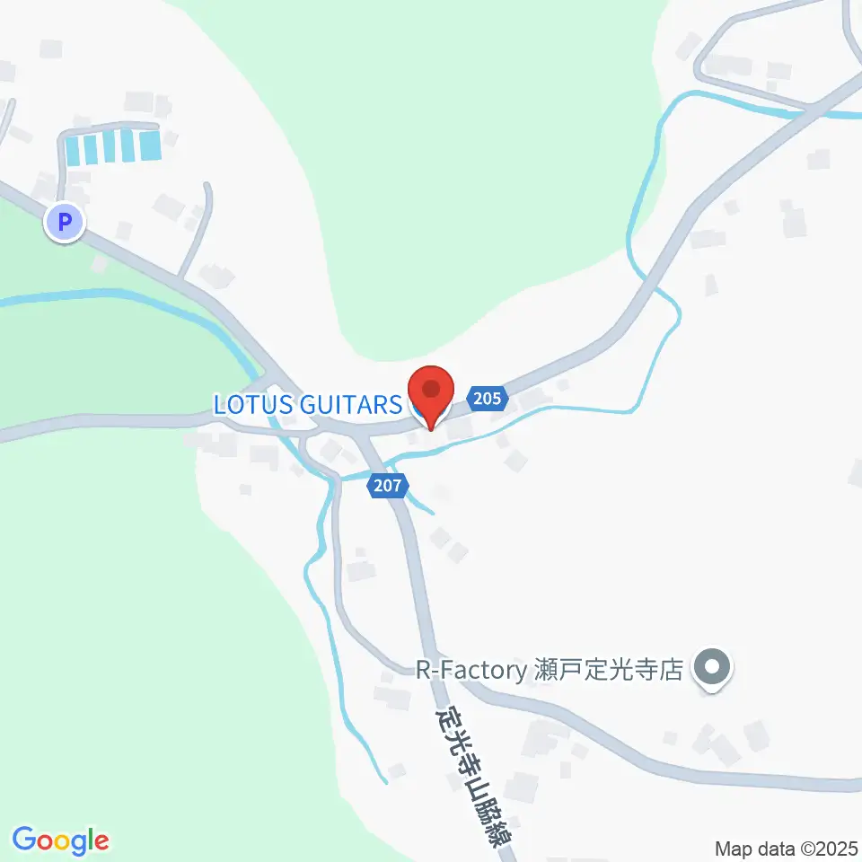 LOTUS GUITARS周辺のホテル一覧地図