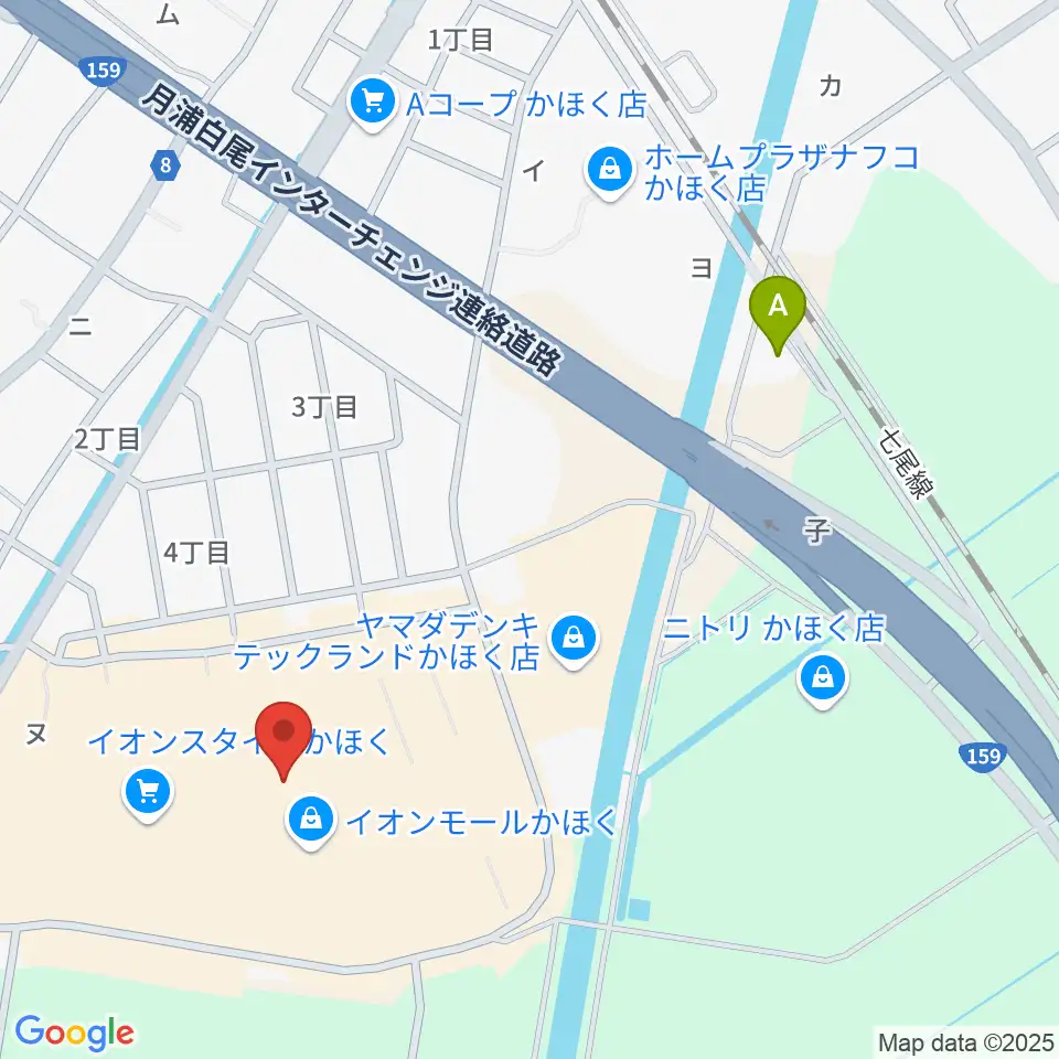 島村楽器 イオンモールかほく店周辺のホテル一覧地図
