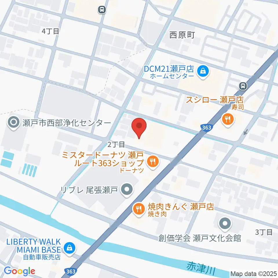 スタジオ・ミディ周辺のホテル一覧地図