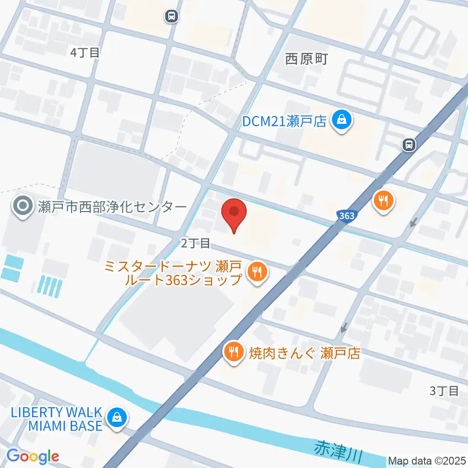 スタジオ・ミディ周辺のホテル一覧地図
