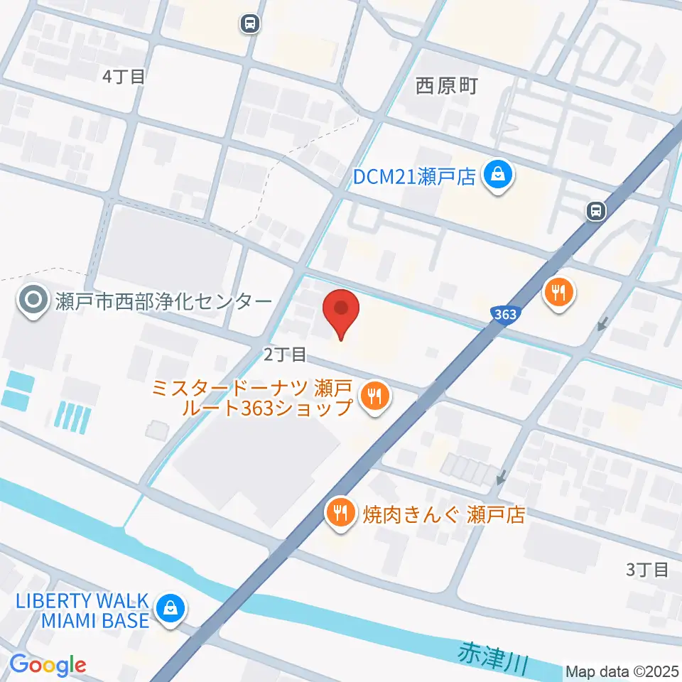 スタジオ・ミディ周辺のホテル一覧地図