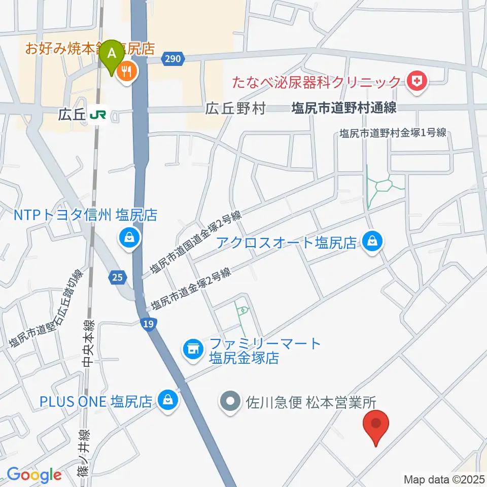 ティーズギター周辺のホテル一覧地図