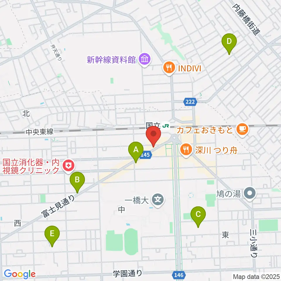 FAR EAST GUITARS周辺のホテル一覧地図