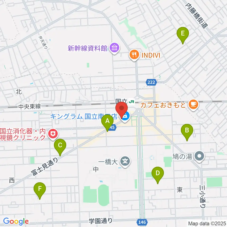 FAR EAST GUITARS周辺のホテル一覧地図