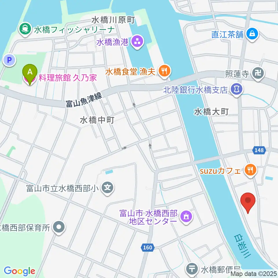 ギターショップHIRUYA周辺のホテル一覧地図