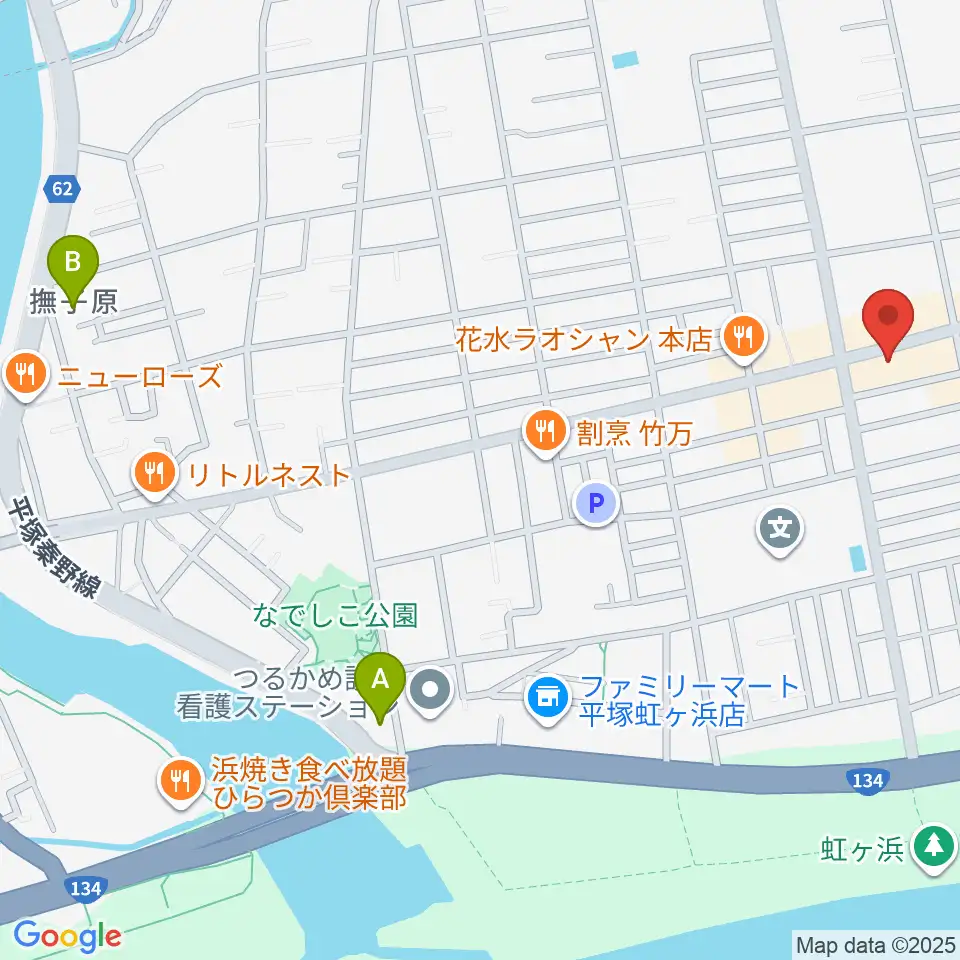 リアリーミュージック周辺のホテル一覧地図
