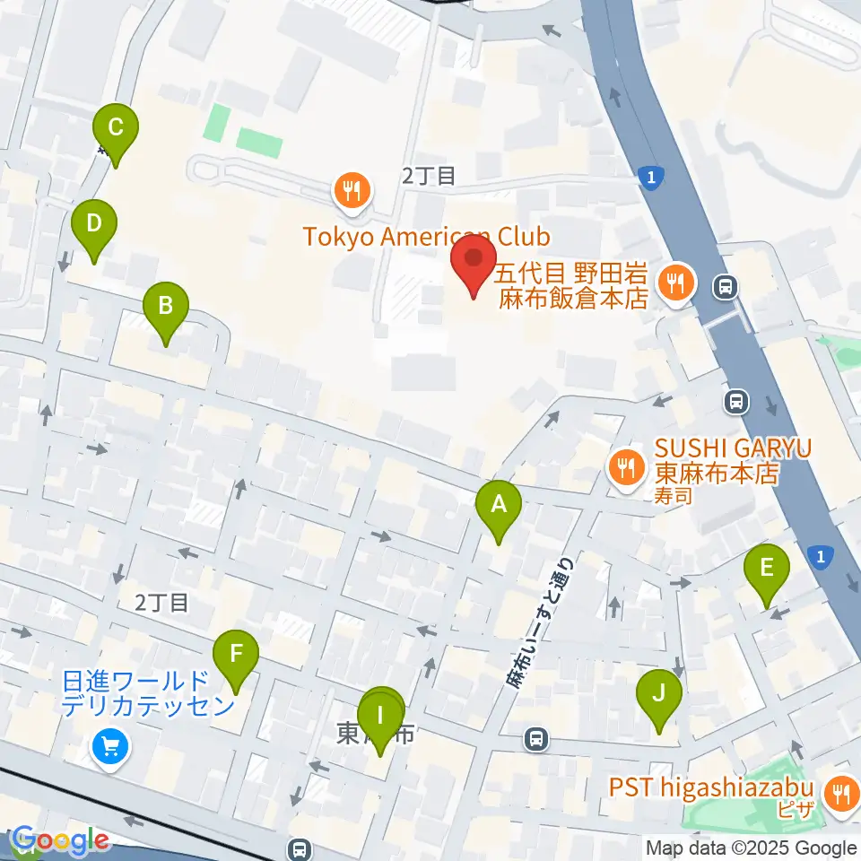 SoundCity サウンドシティ周辺のホテル一覧地図