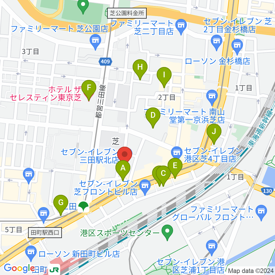 MIT STUDIO周辺のホテル一覧地図