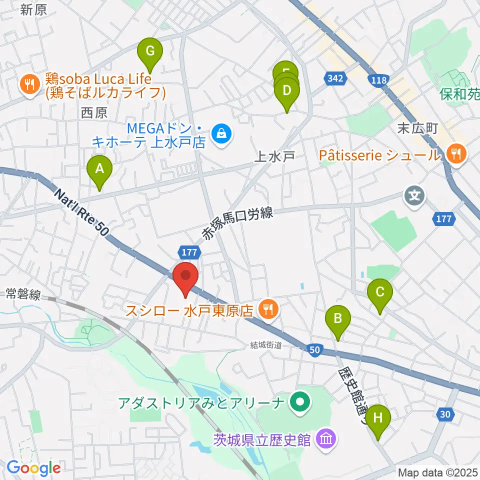 自由が丘スタヂオ周辺のホテル一覧地図