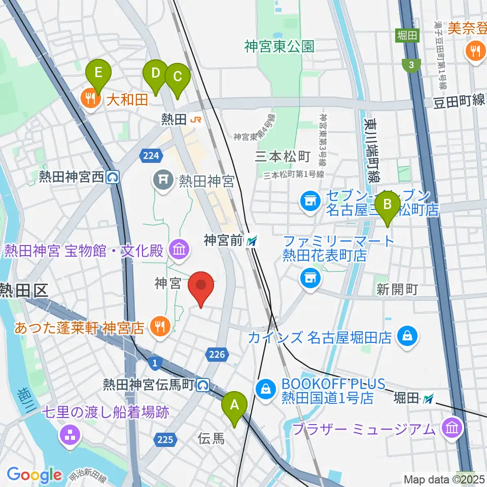 バルドン・フィルステージ周辺のホテル一覧地図