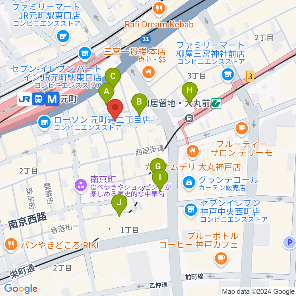 TONE BLUE周辺のホテル一覧地図