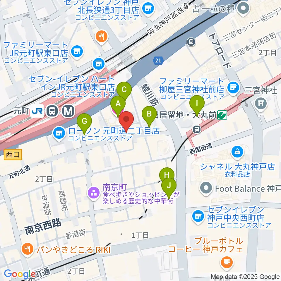 TONE BLUE周辺のホテル一覧地図