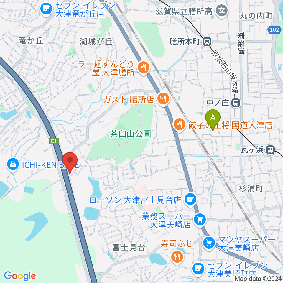 アリヨシミュージックハウス周辺のホテル一覧地図