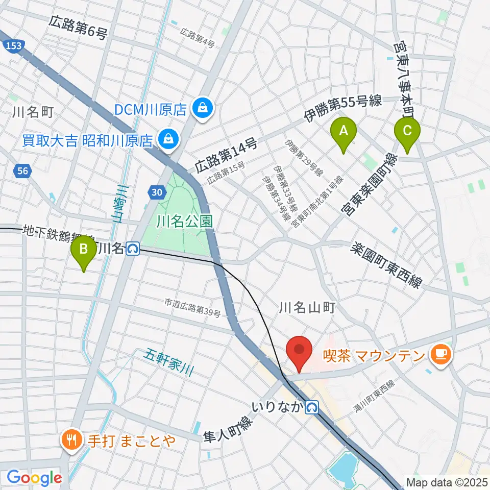 みどり楽器・名古屋周辺のホテル一覧地図