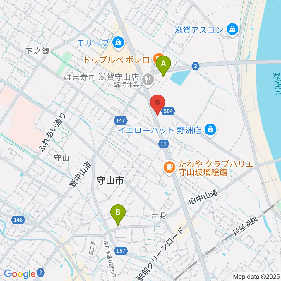 青い鳥音楽学園周辺のホテル一覧地図