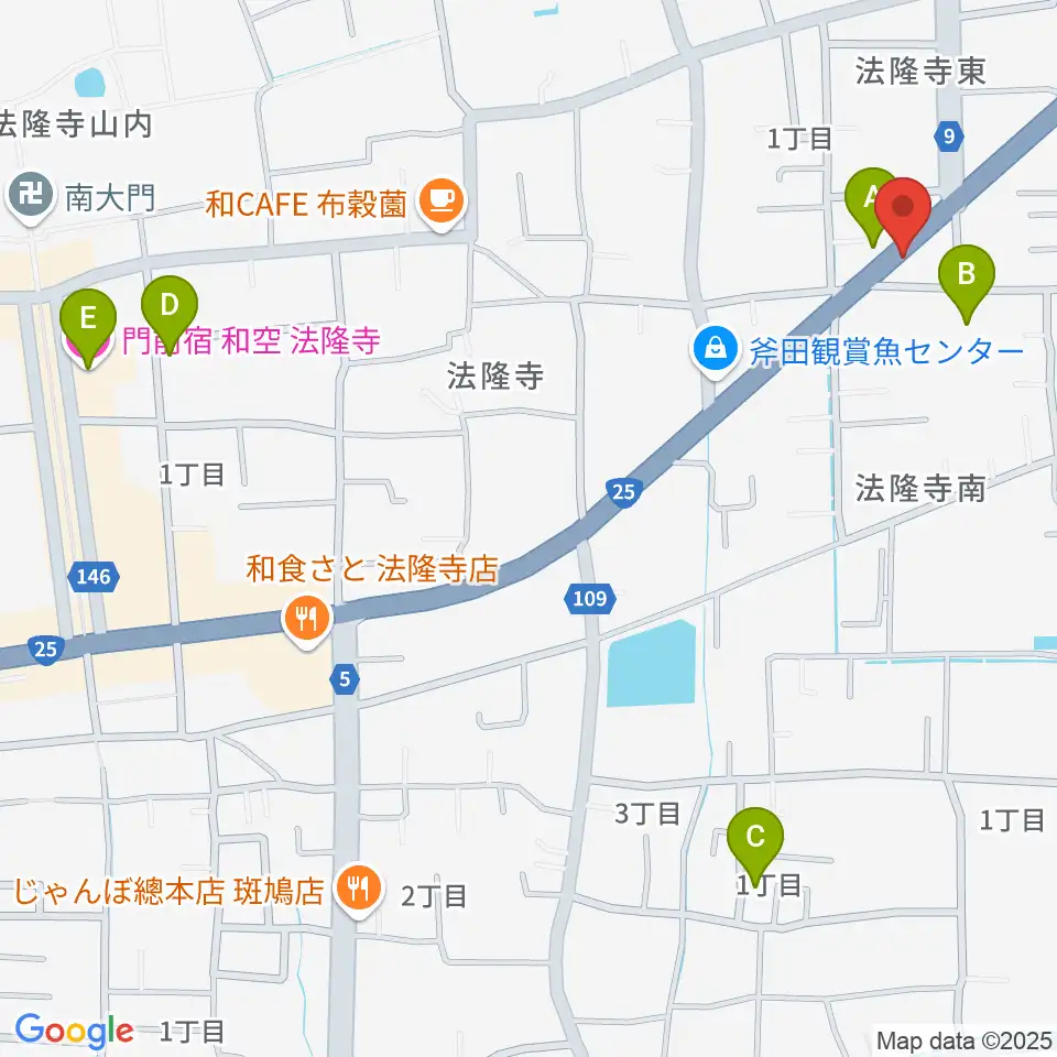 ピアノ工房ジークレフ周辺のホテル一覧地図