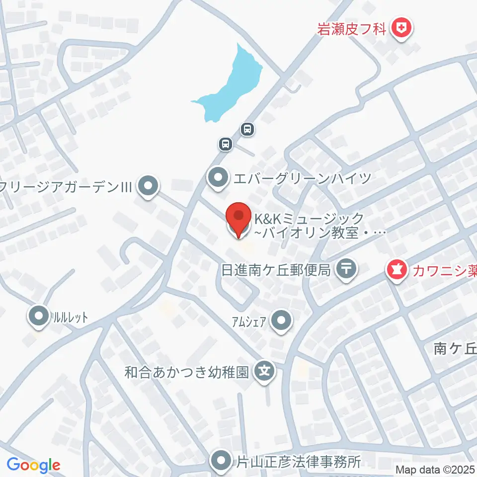 Ｋ＆Ｋミュージック周辺のホテル一覧地図