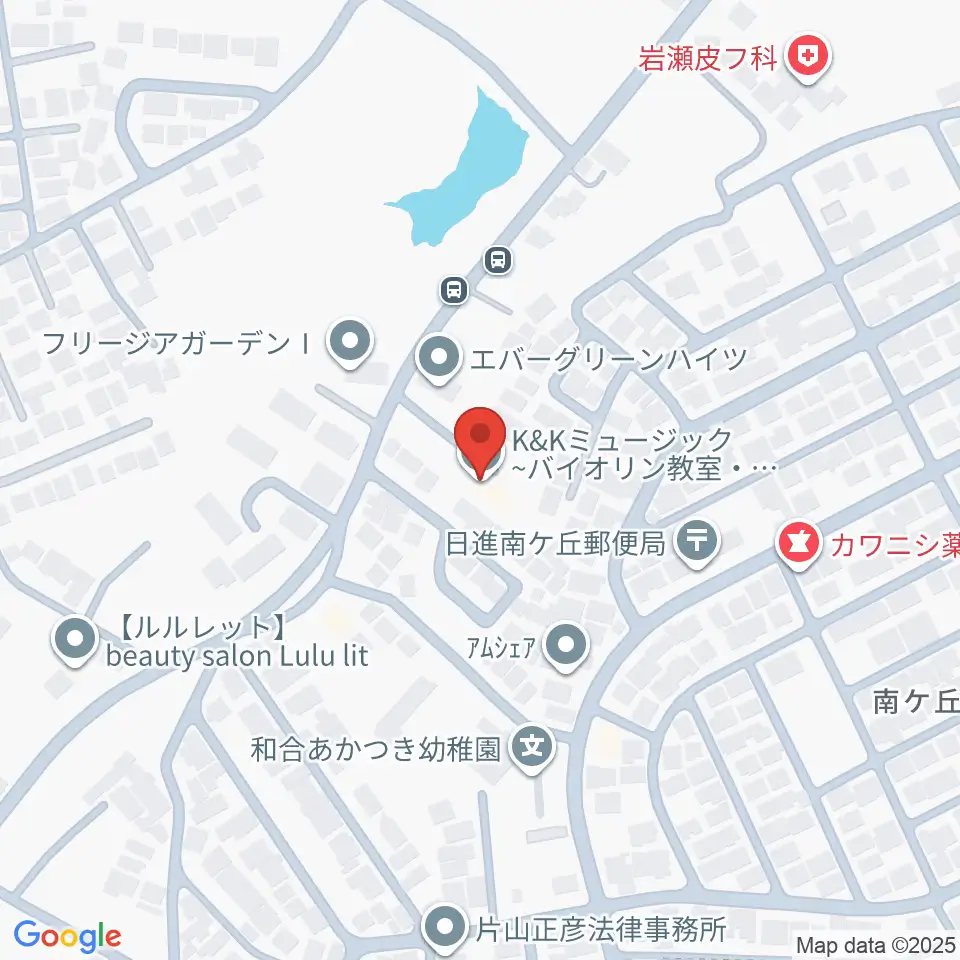 Ｋ＆Ｋミュージック周辺のホテル一覧地図