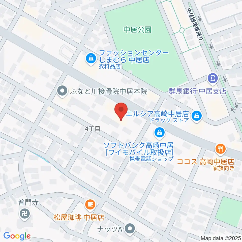 なかい総合センター ヤマハミュージック周辺のホテル一覧地図