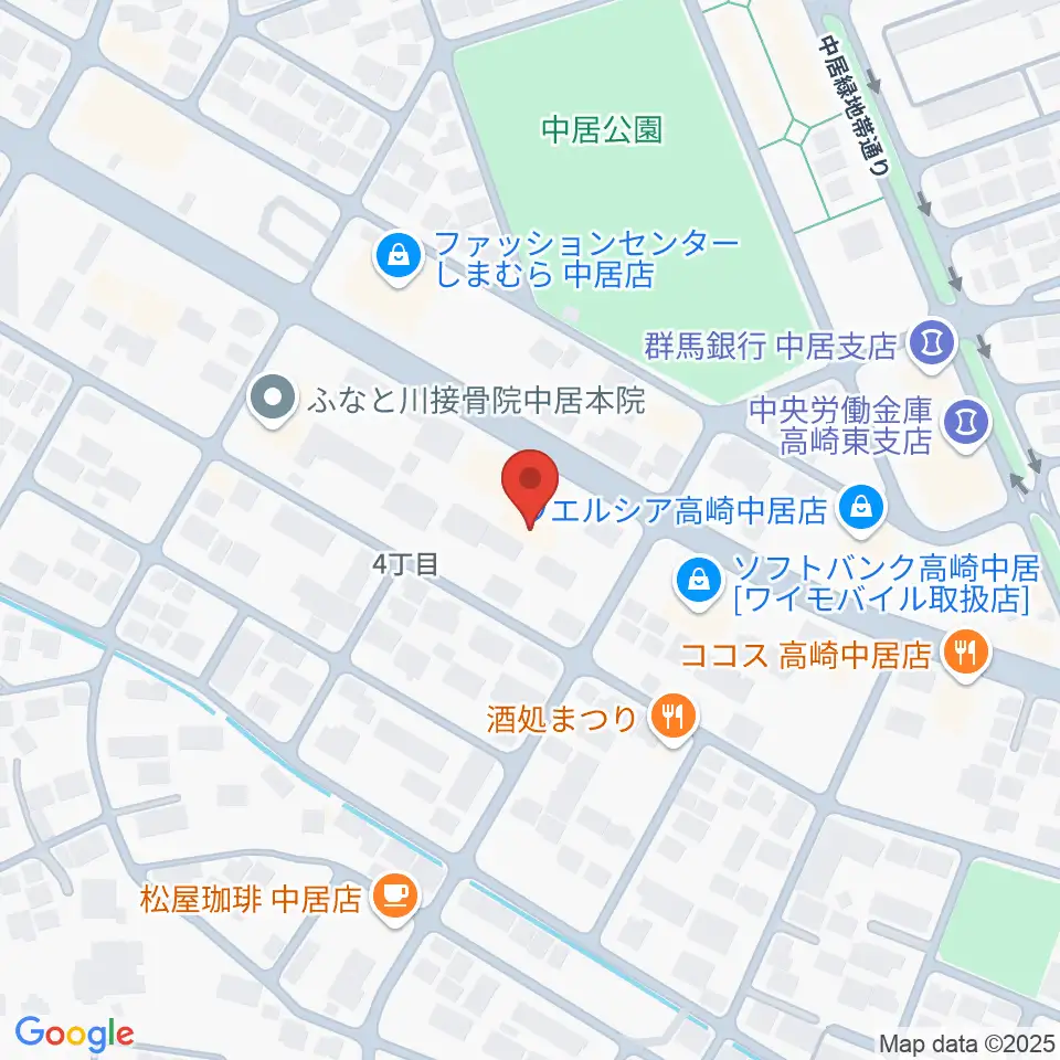 なかい総合センター ヤマハミュージック周辺のホテル一覧地図