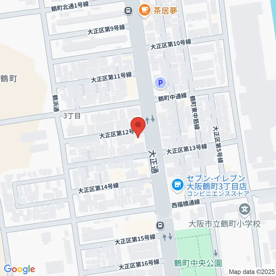 西部ピアノ大阪周辺のホテル一覧地図
