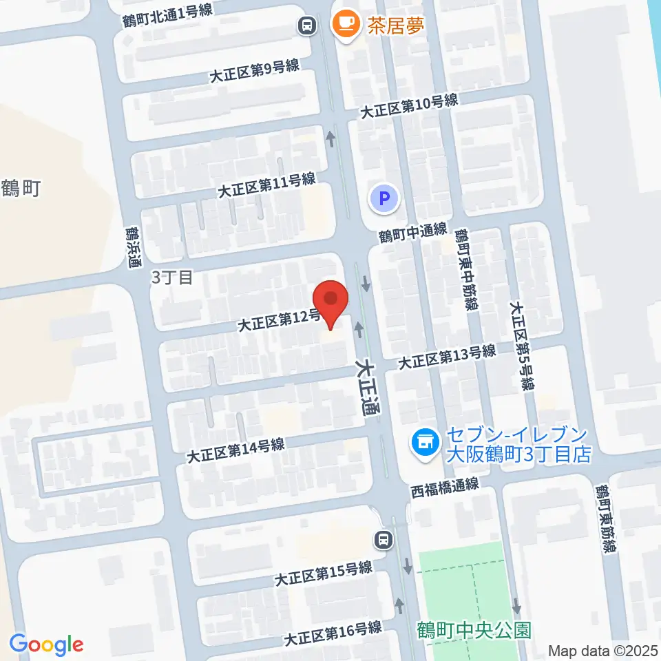 西部ピアノ大阪周辺のホテル一覧地図