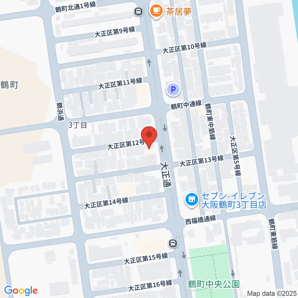 西部ピアノ大阪周辺のホテル一覧地図