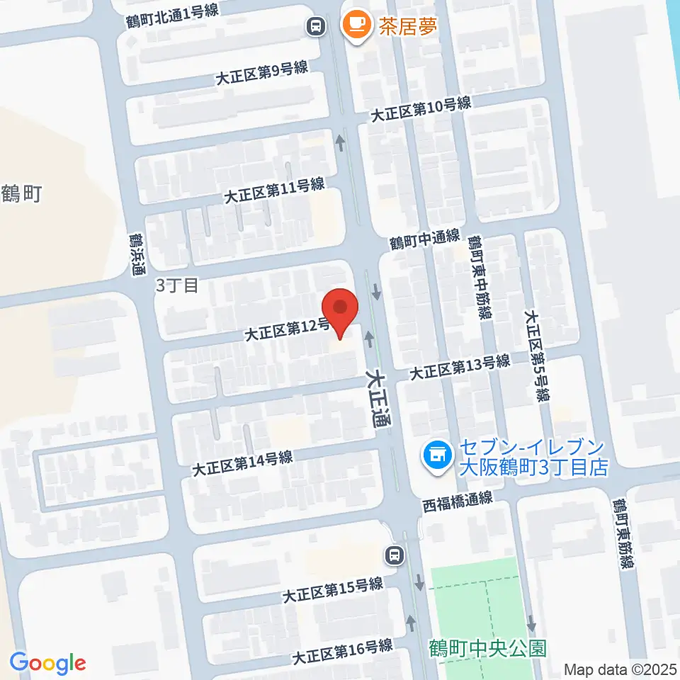 西部ピアノ大阪周辺のホテル一覧地図